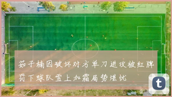茹子楠因破坏对方单刀进攻被红牌罚下球队雪上加霜局势堪忧