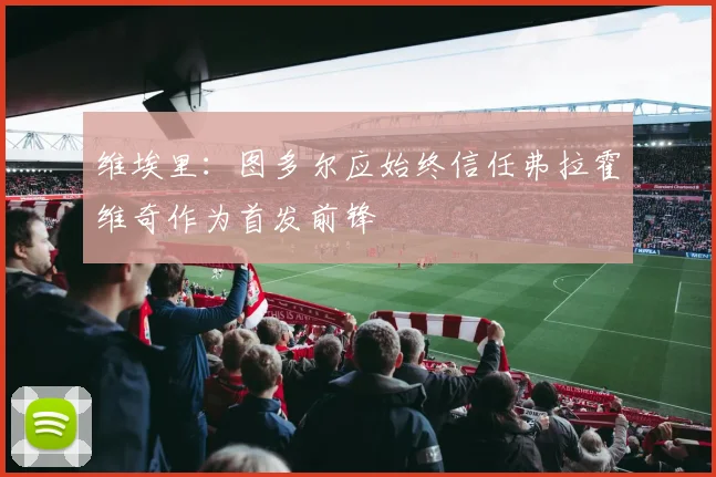 维埃里：图多尔应始终信任弗拉霍维奇作为首发前锋
